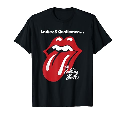 Offizielles Rolling Stones Damen & Herren Schwarz T-Shirt von The Rolling Stones