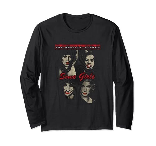 Rolling Stones Offizieller roter Lippenstift, einige Mädchen Langarmshirt von The Rolling Stones