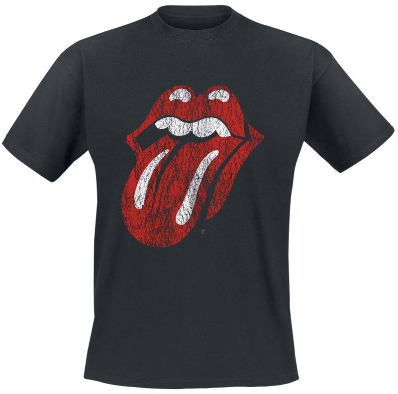 The Rolling Stones Classic Tongue T-Shirt schwarz in 4XL von The Rolling Stones