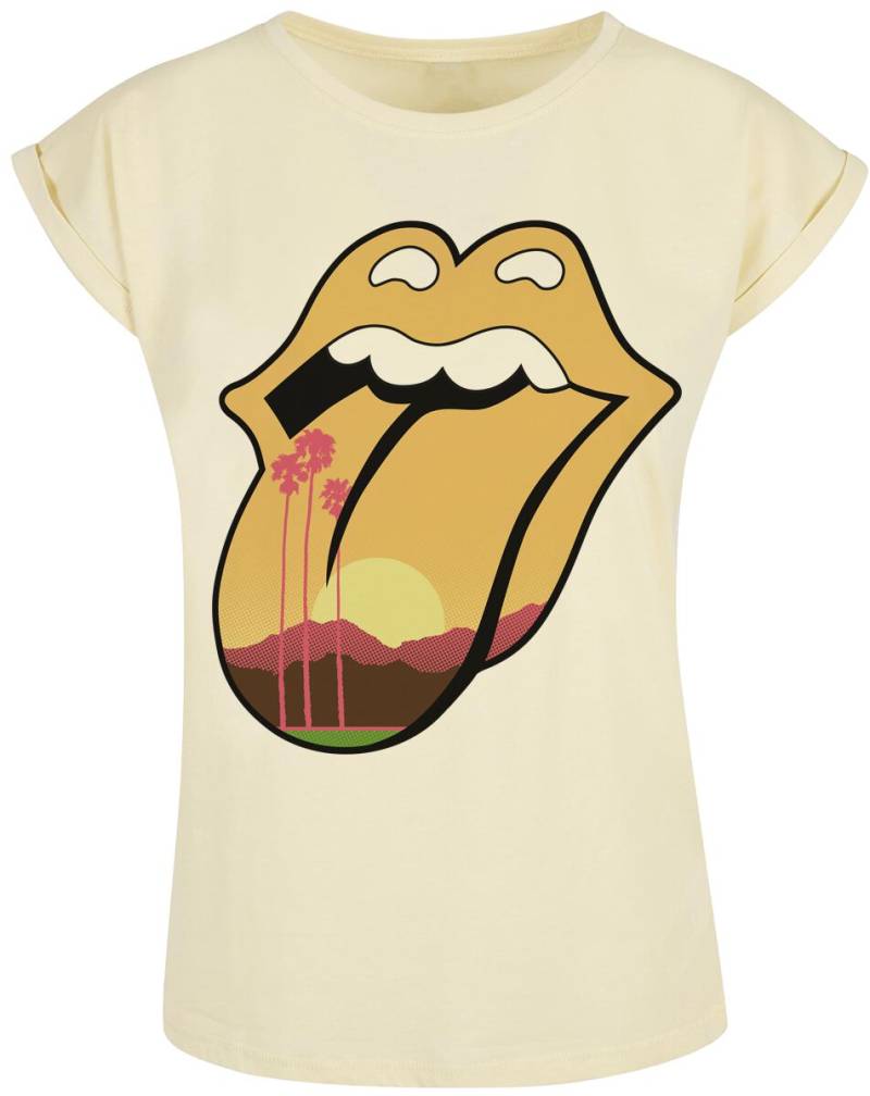 The Rolling Stones Desert Trip Tongue T-Shirt hellgelb in S von The Rolling Stones