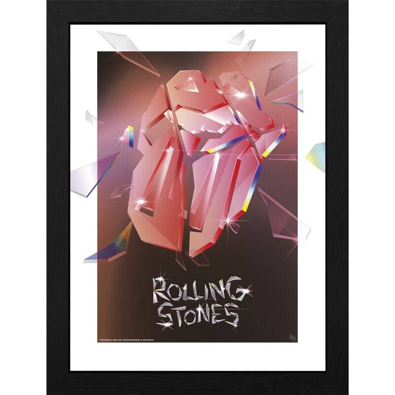 The Rolling Stones Hackney Poster multicolor von The Rolling Stones