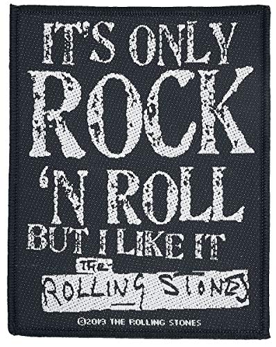 The Rolling Stones It's Only Rock N Roll Unisex Patch multicolor 100% Polyester Band-Merch, Bands von Rolling Stones