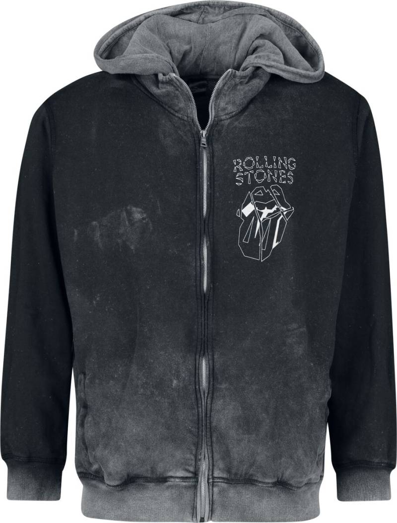 The Rolling Stones Kapuzenjacke - Smoke - S bis XXL - für Männer - Größe L - charcoal  - EMP exklusives Merchandise! von The Rolling Stones