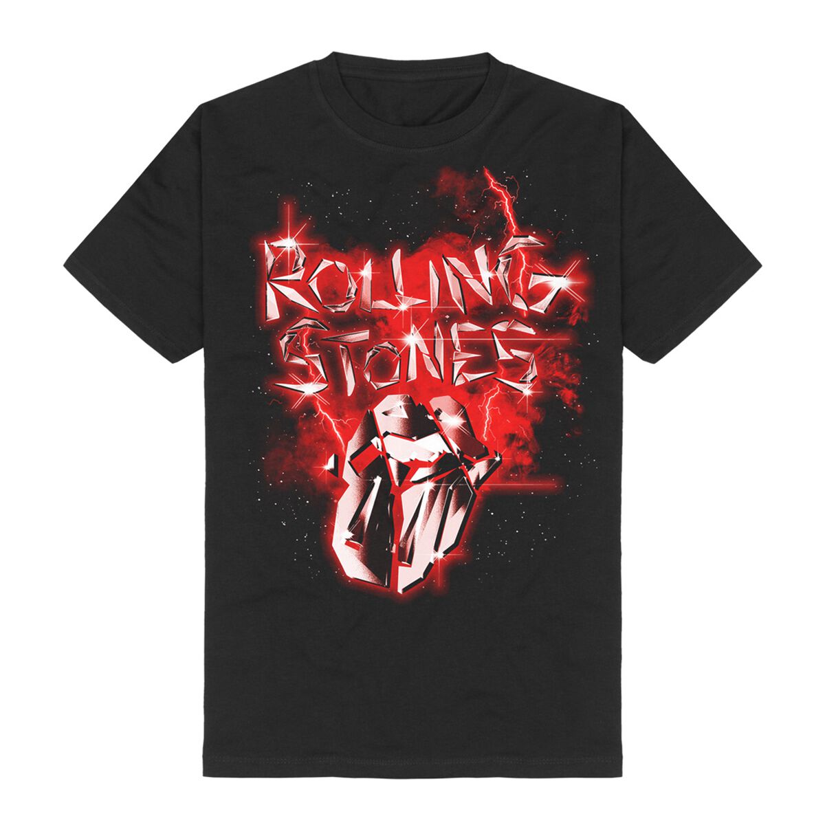 The Rolling Stones T-Shirt - Hackney Diamonds Smoke - S bis 5XL - für Männer - Größe 3XL - schwarz  - Lizenziertes Merchandise! von The Rolling Stones