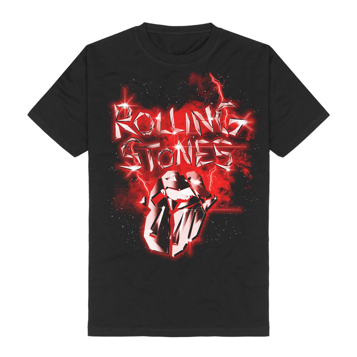 The Rolling Stones T-Shirt - Hackney Diamonds Smoke - S bis 5XL - für Männer - Größe 5XL - schwarz  - Lizenziertes Merchandise! von The Rolling Stones