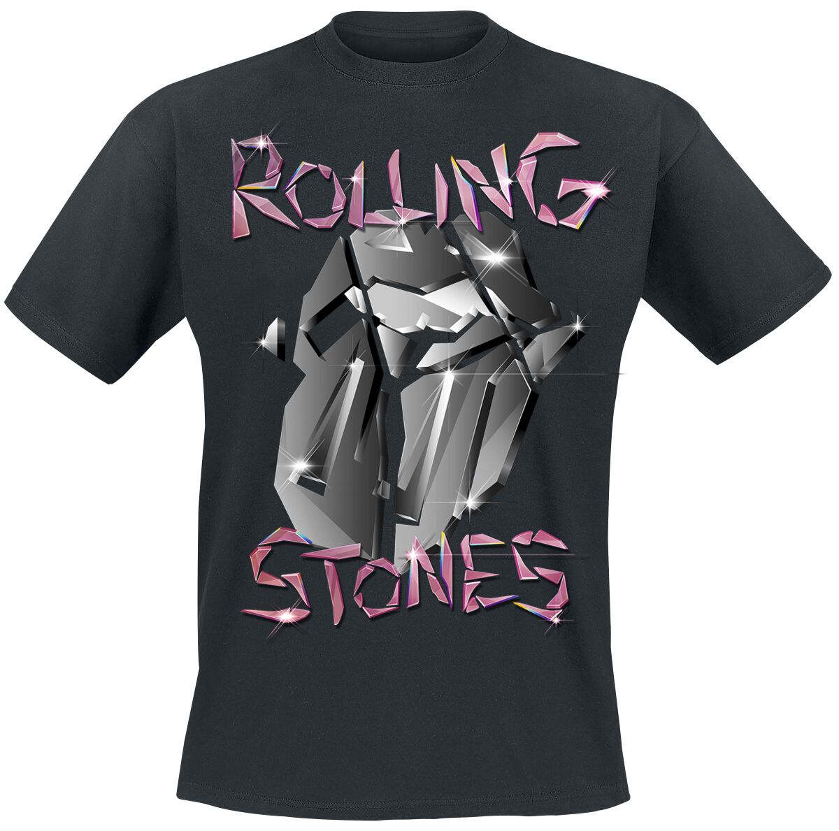 The Rolling Stones T-Shirt - Pop Up Tour Germany - Exclusive T-Shirt - S bis 3XL - für Männer - Größe S - schwarz  - EMP exklusives Merchandise! von The Rolling Stones