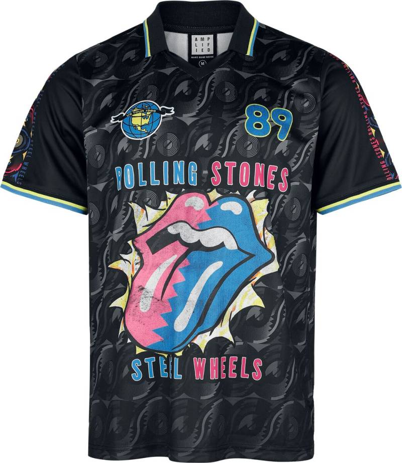 The Rolling Stones Trikot - Amplified Collection - Steel Wheels Rock FC - S bis 5XL - für Männer - Größe 3XL - multicolor  - Lizenziertes Merchandise! von The Rolling Stones