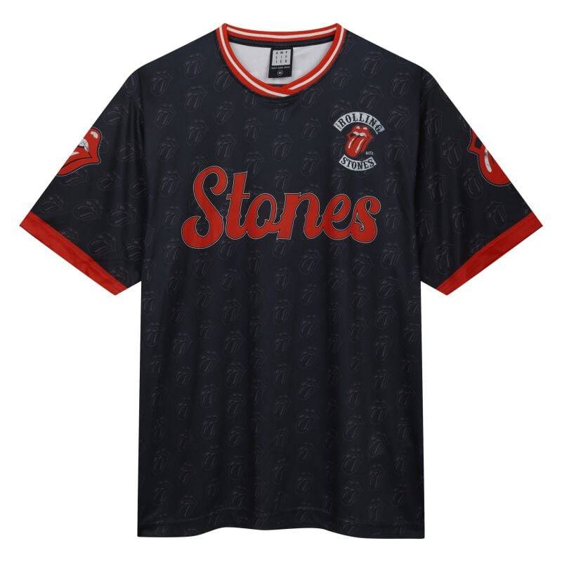 The Rolling Stones Trikot - Rock FC - Paint It Black - XS bis M - für Männer - Größe XS - multicolor  - Lizenziertes Merchandise! von The Rolling Stones