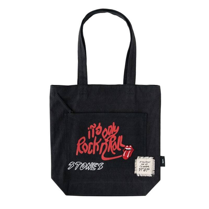 The Rolling Stones Umhängetasche - Stofftasche Premium the Rolling Stones - multicolor  - Lizenziertes Merchandise! von The Rolling Stones