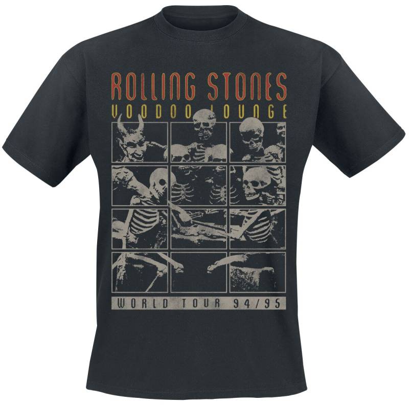 The Rolling Stones Voodoo Lounge World Tour T-Shirt schwarz in L von The Rolling Stones