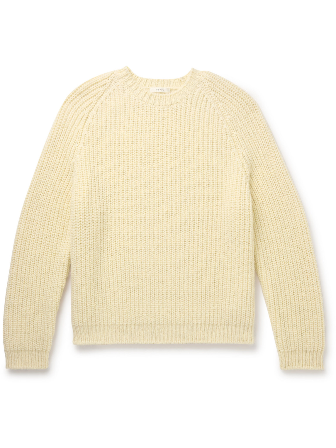 The Row - Adonis Ribbed-Knit Sweater - Men - Neutrals - XXL von The Row