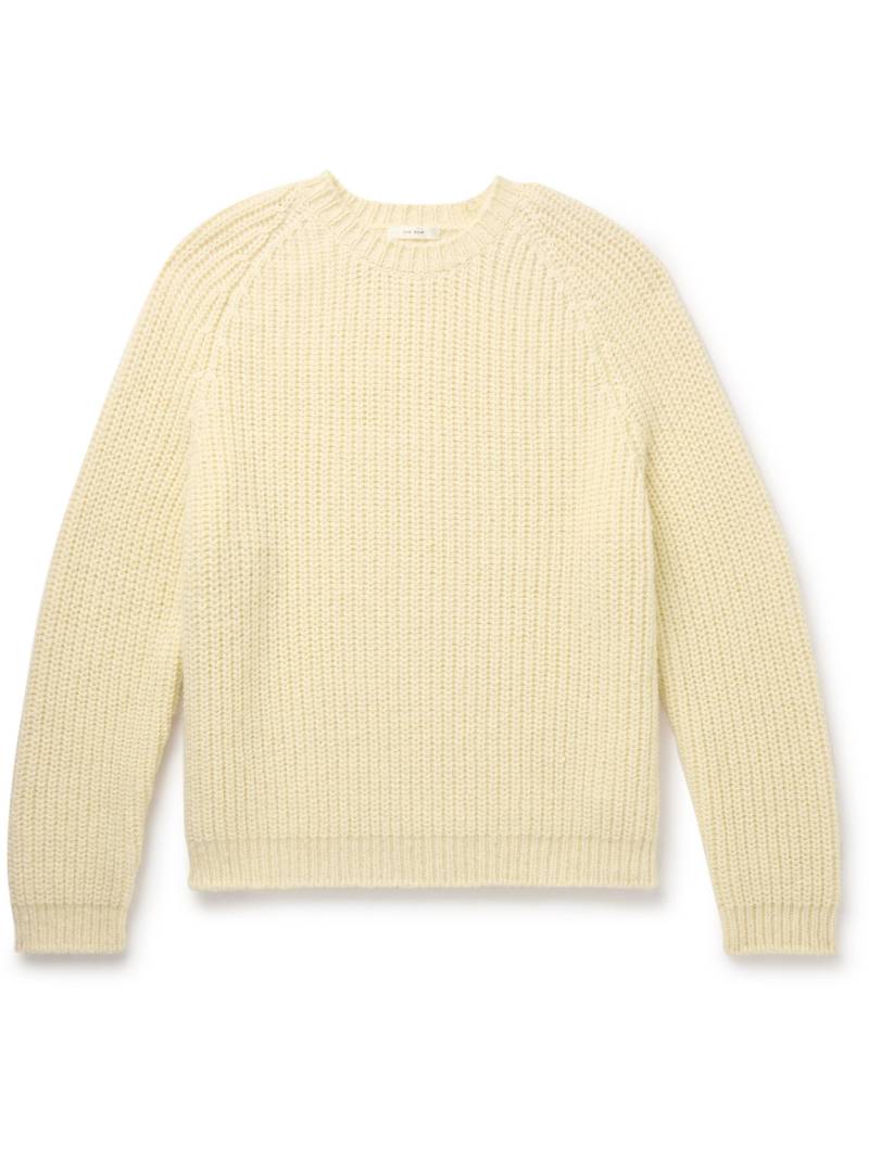 The Row - Adonis Ribbed-Knit Sweater - Men - Neutrals - XXL von The Row