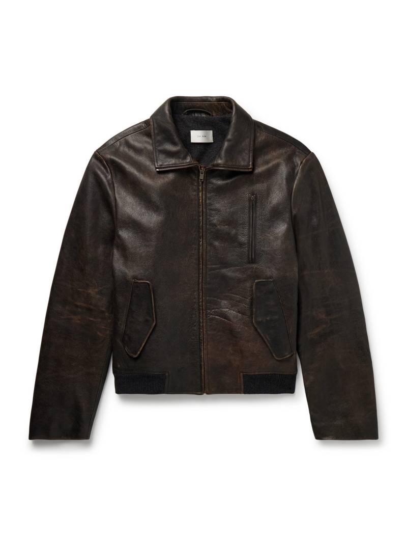 The Row - Akia Leather Jacket - Men - Brown - UK/US 38 von The Row
