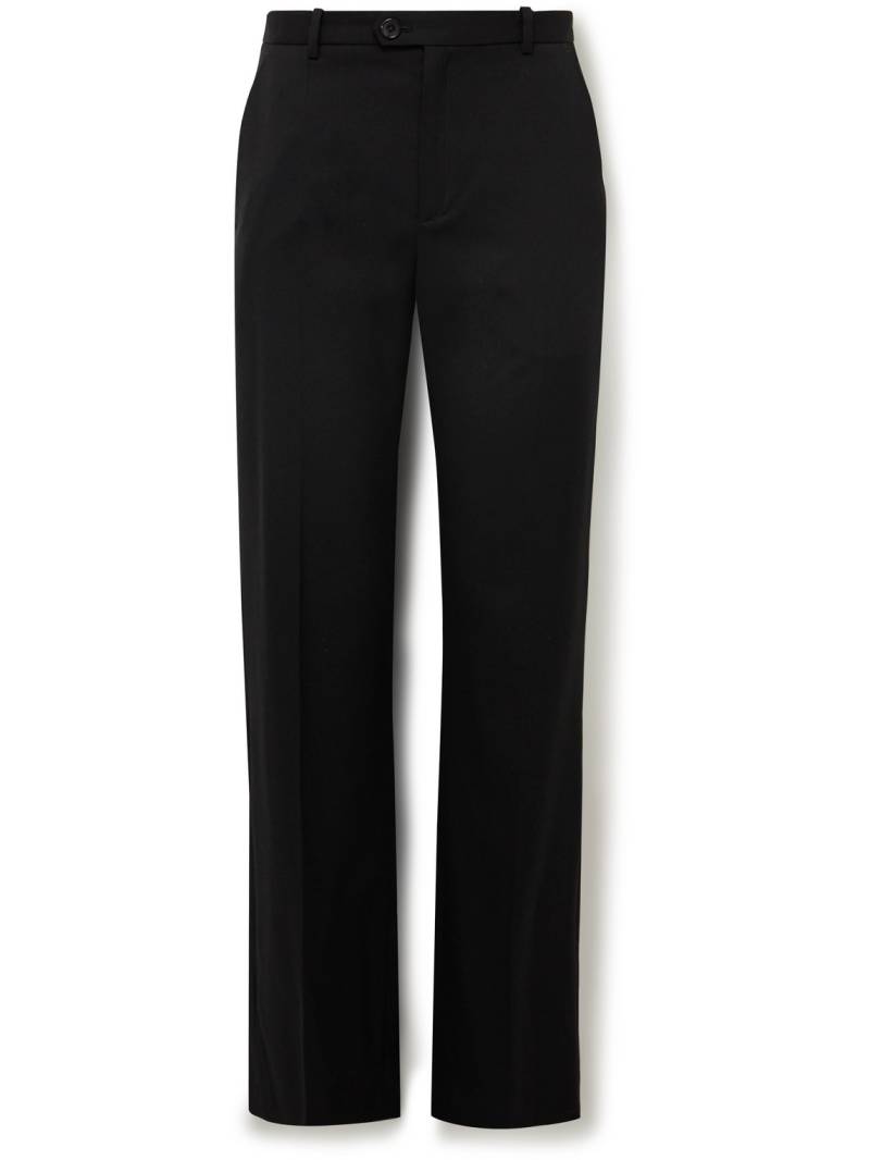 The Row - Alistaire Straight-Leg Wool-Blend Twill Trousers - Men - Black - UK/US 38 von The Row