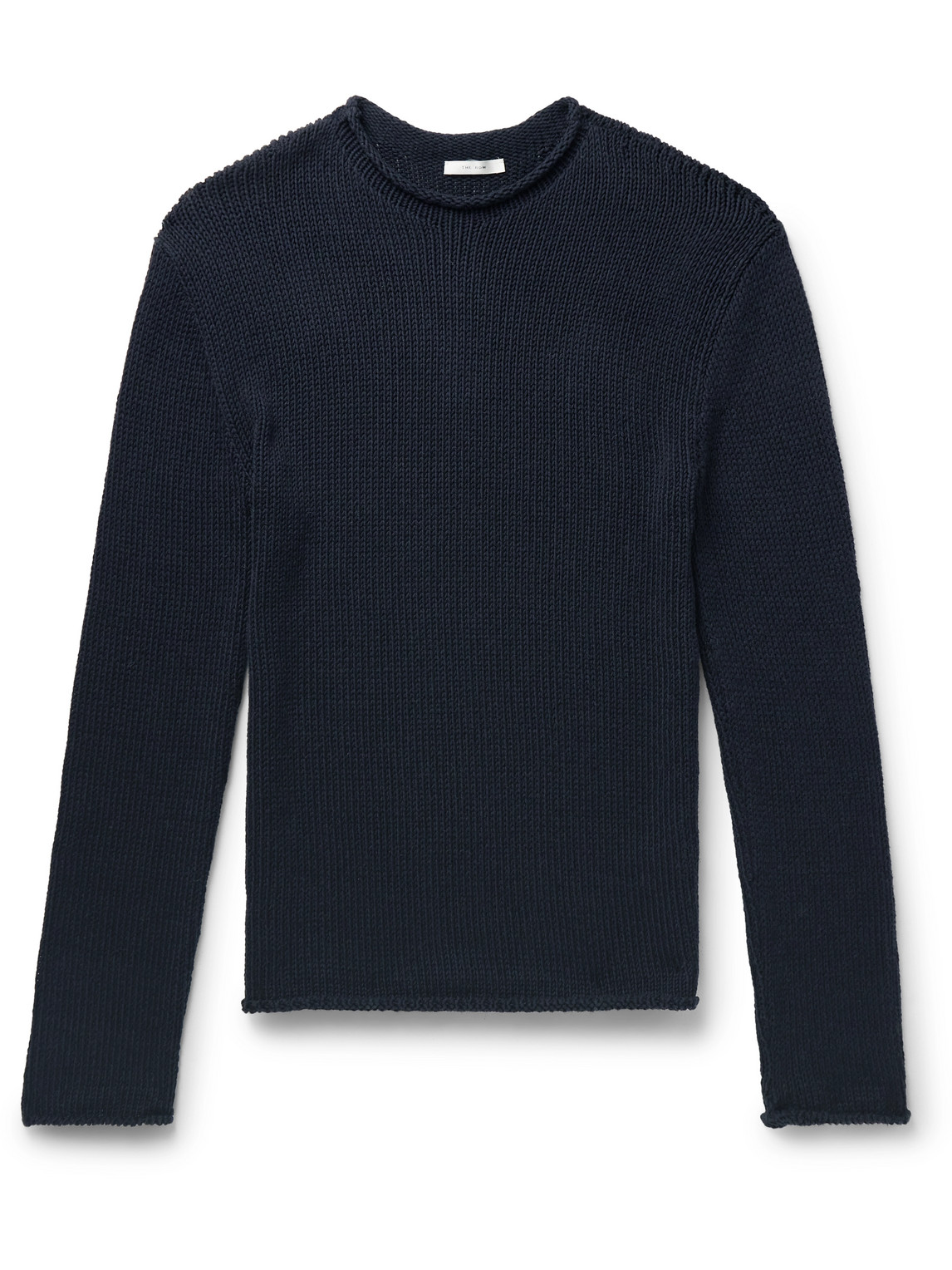 The Row - Anteo Cotton and Cashmere-Blend Sweater - Men - Blue - L von The Row