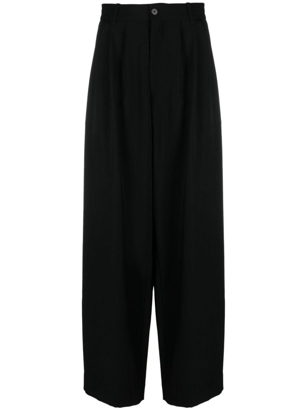 The Row Bundfaltenhose mit weitem Bein - Schwarz von The Row