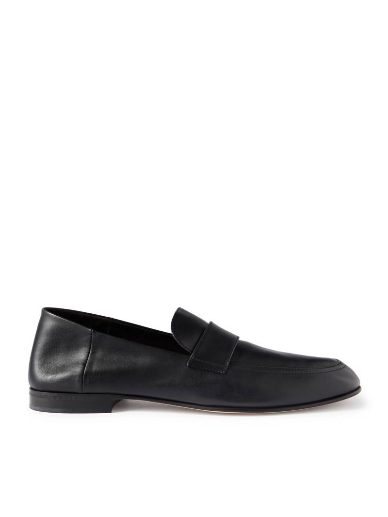 The Row - Classic Leather Loafers - Men - Black - EU 42.5 von The Row