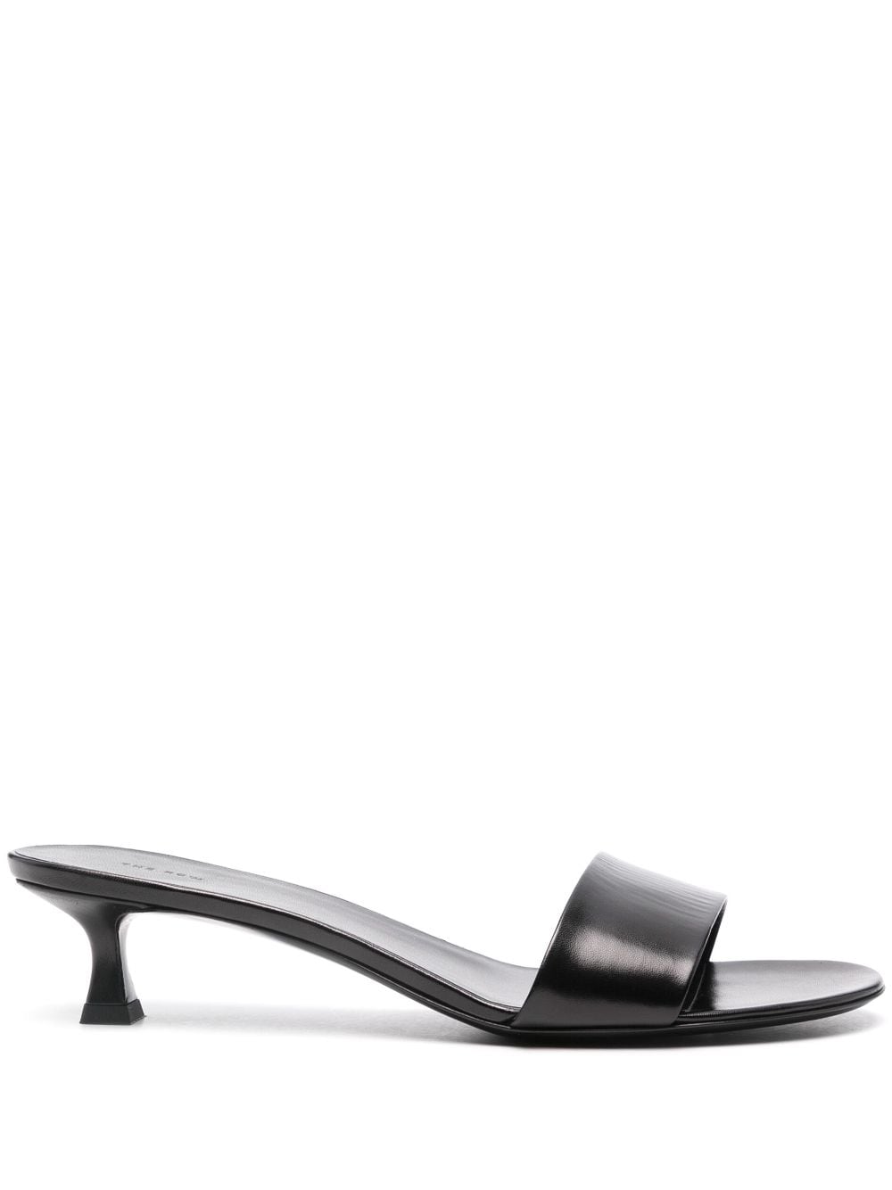 The Row Combo Kitten-Heel-Mules 40mm - Schwarz von The Row