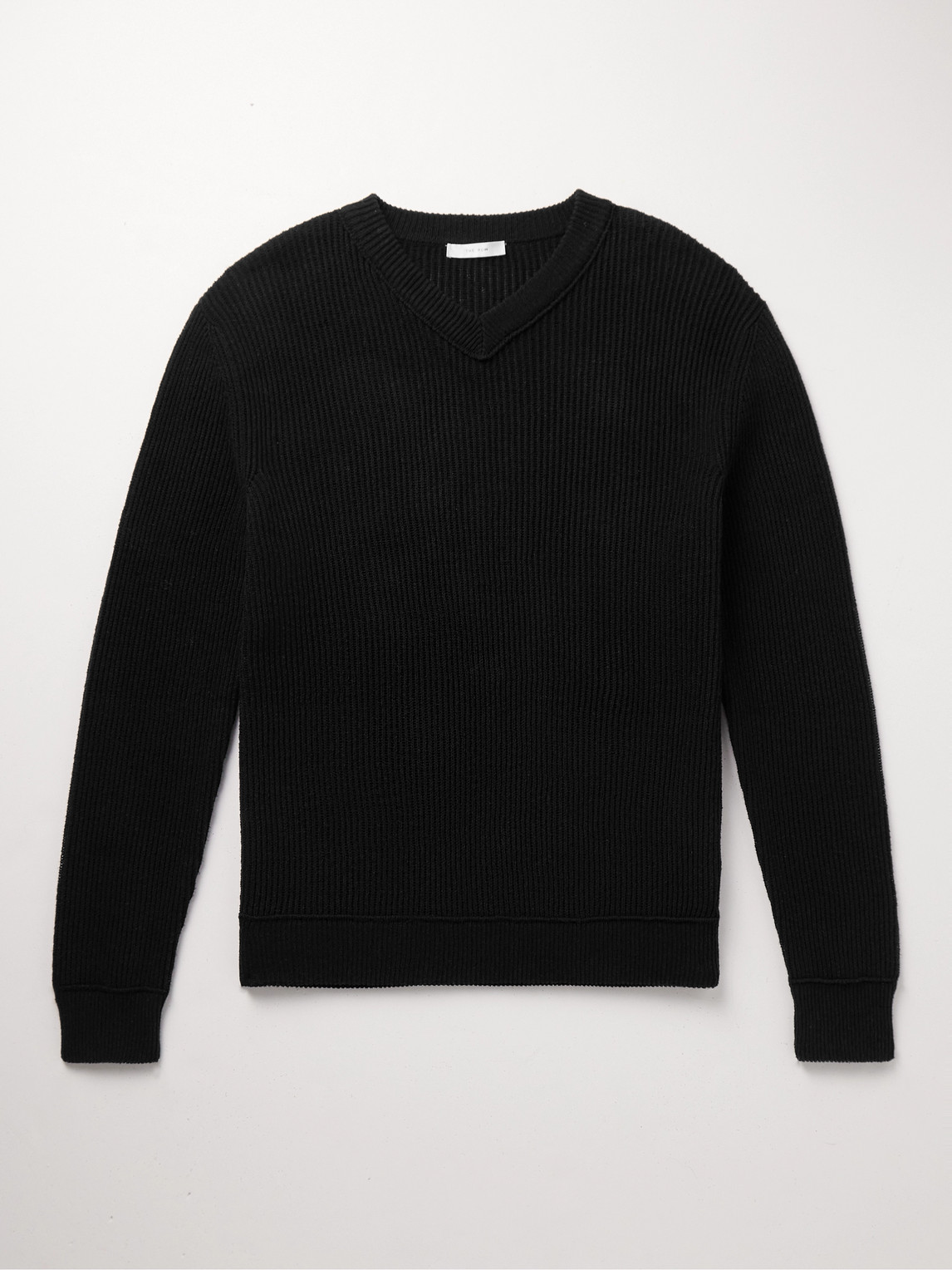 The Row - Corbin Ribbed Cotton Sweater - Men - Black - S von The Row