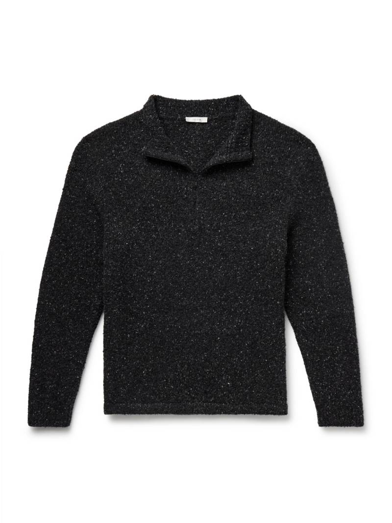 The Row - Cusko Cashmere-Blend Bouclé Half-Zip Sweater - Men - Gray - M von The Row