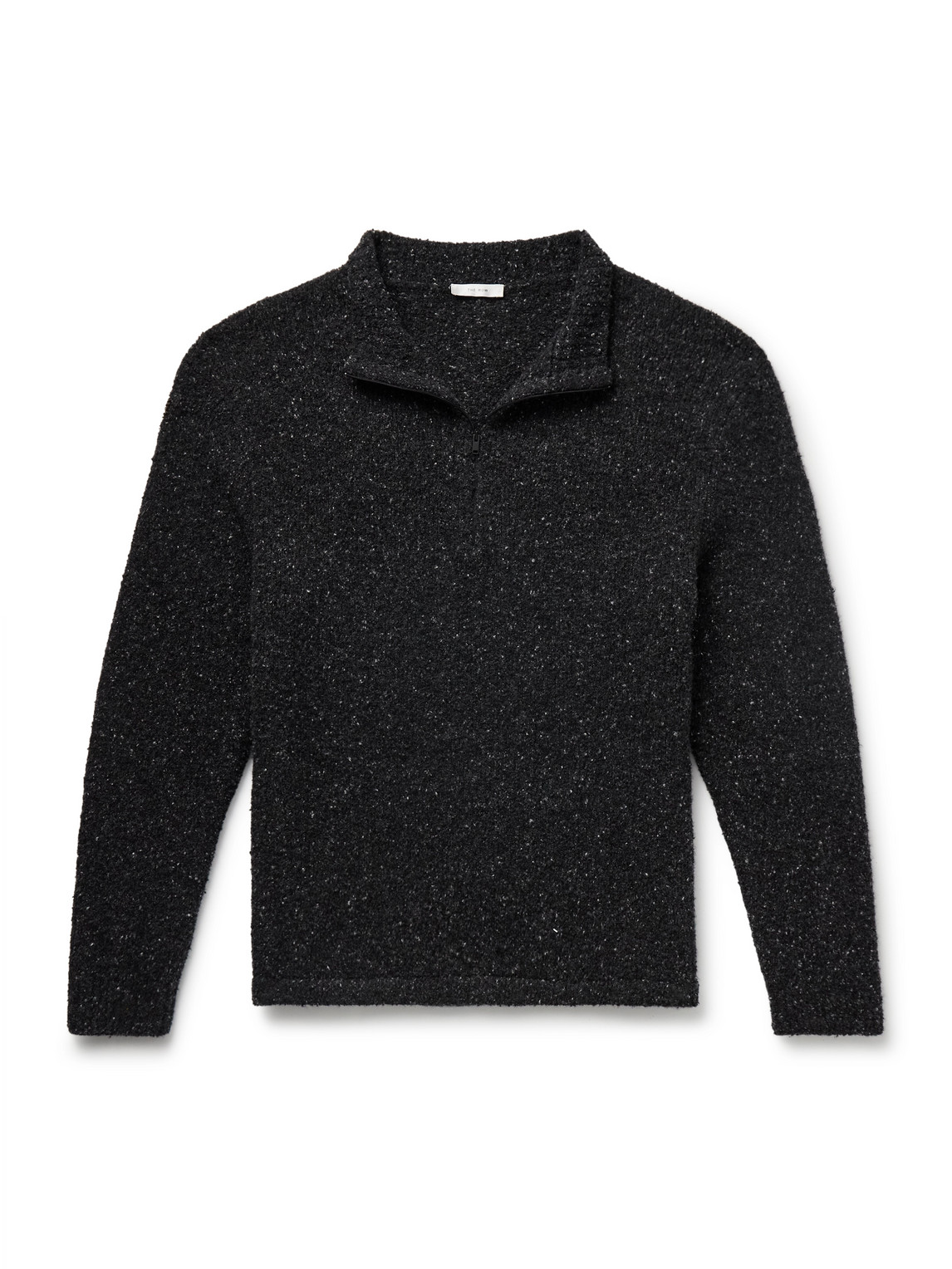 The Row - Cusko Cashmere-Blend Bouclé Half-Zip Sweater - Men - Gray - XXL The Row - Cusko Cashmere-Blend Bouclé Half-Zip Sweater - Men - Gray - XXL von The Row