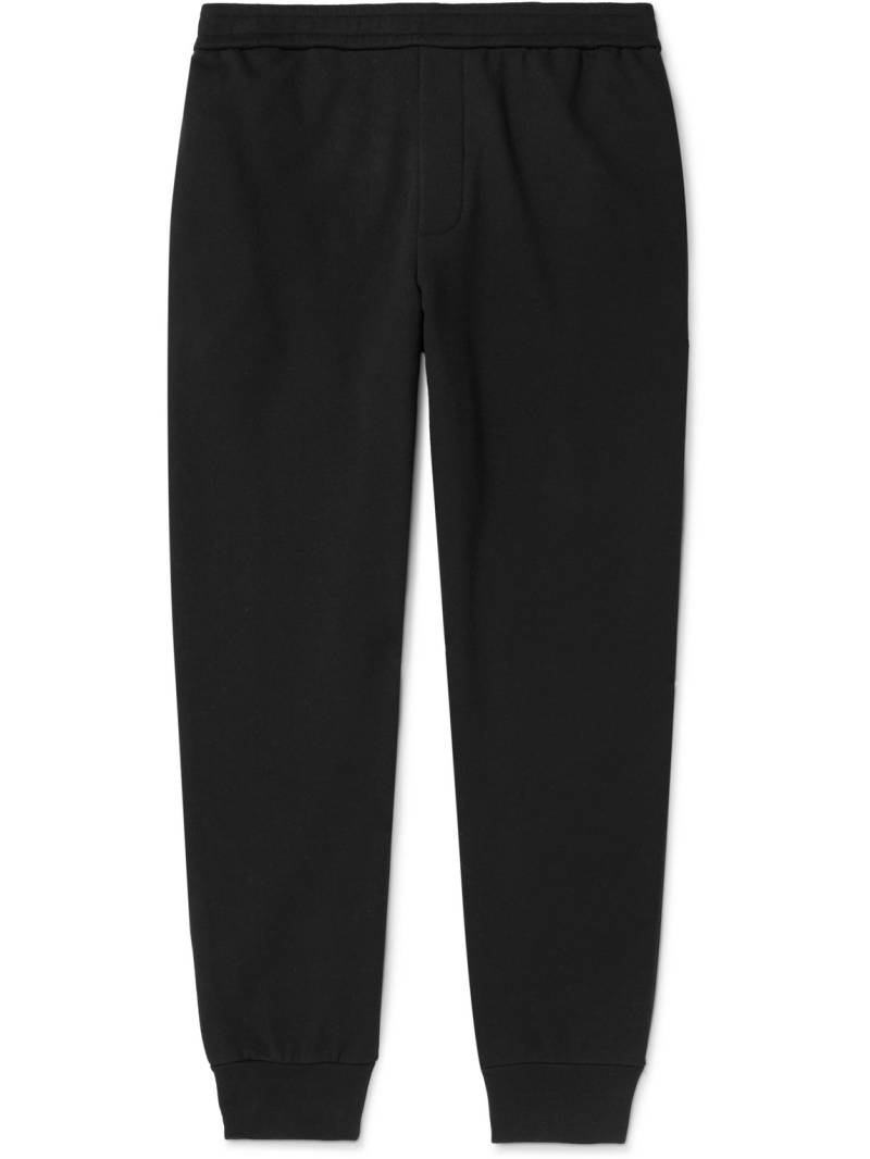 The Row - Edgar Tapered Cotton-Jersey Sweatpants - Men - Black - M von The Row