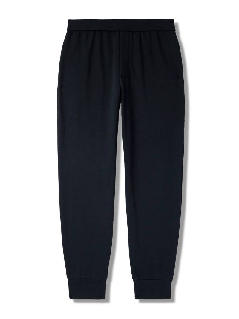 The Row - Edgar Tapered Cotton-Jersey Sweatpants - Men - Blue - XXL von The Row