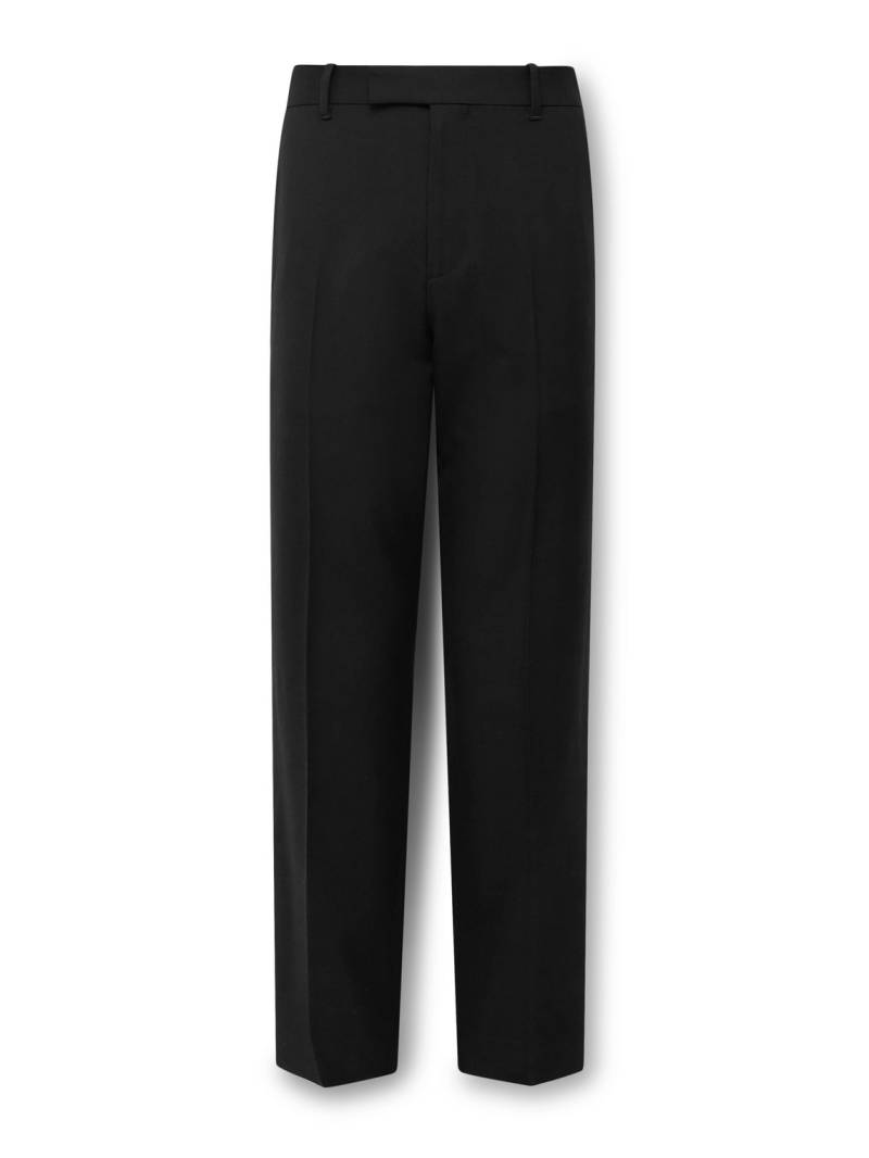 The Row - Elijah Straight-Leg Wool-Twill Trousers - Men - Black - UK/US 40 von The Row