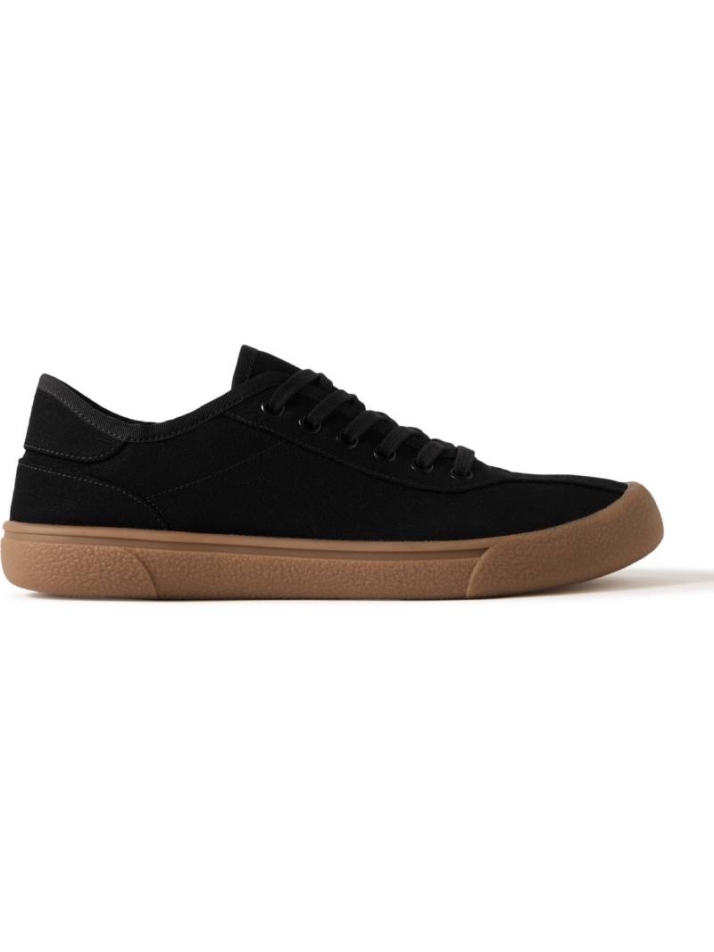 The Row - Grosgrain-Trimmed Canvas Sneakers - Men - Black - EU 46 von The Row
