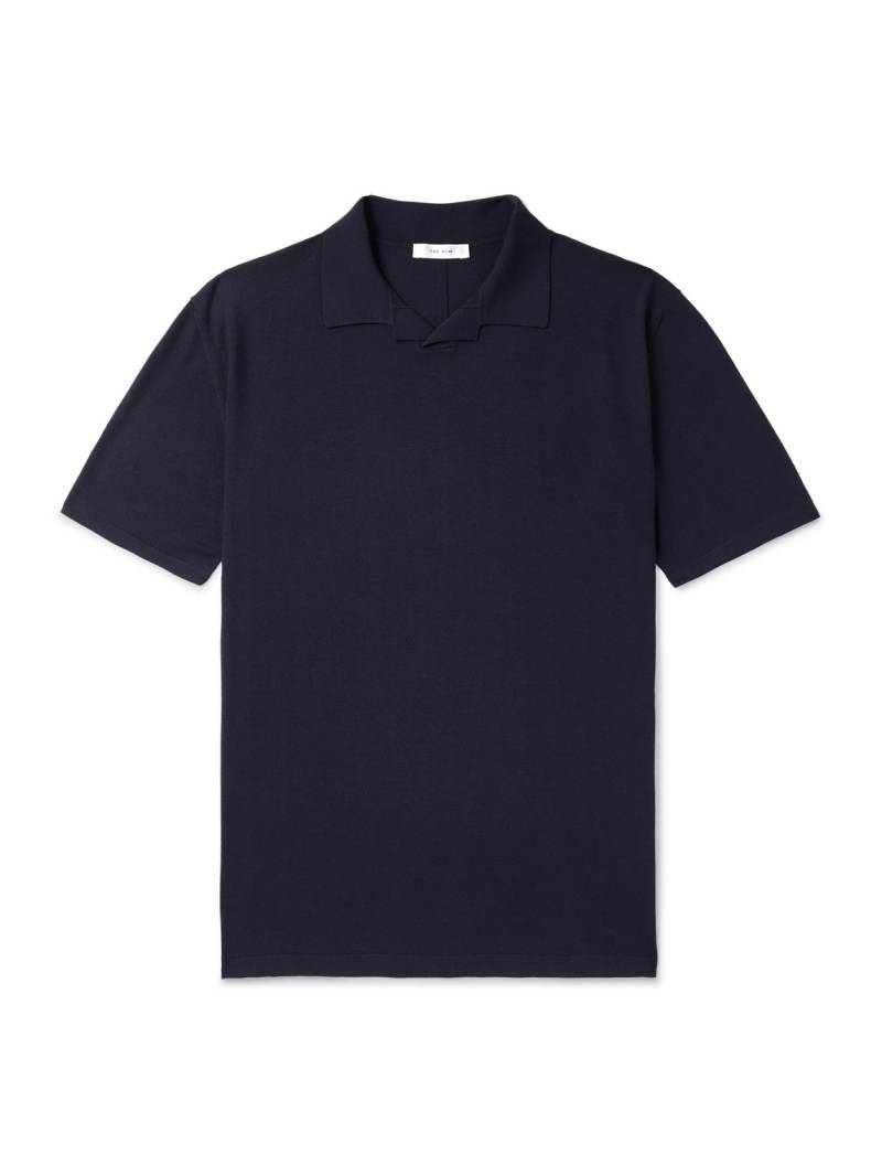 The Row - Mauro Wool Polo Shirt - Men - Blue - XL von The Row