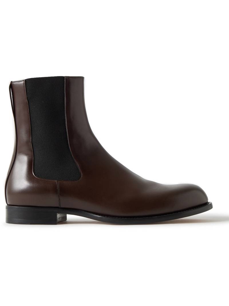 The Row - Novus Leather Chelsea Boots - Men - Brown - EU 42.5 von The Row