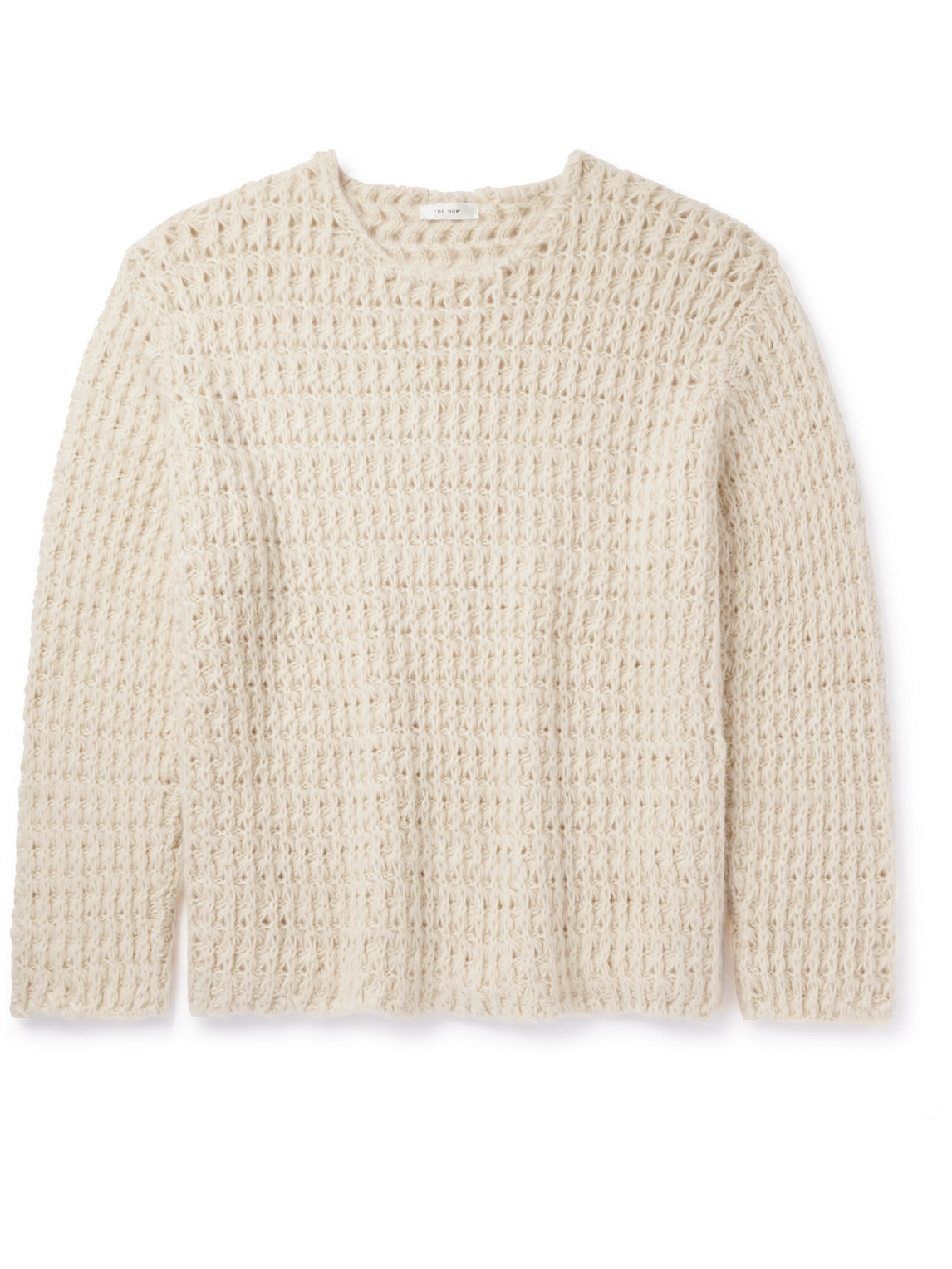 The Row - Olen Open-Knit Cashmere Sweater - Men - Neutrals - S von The Row