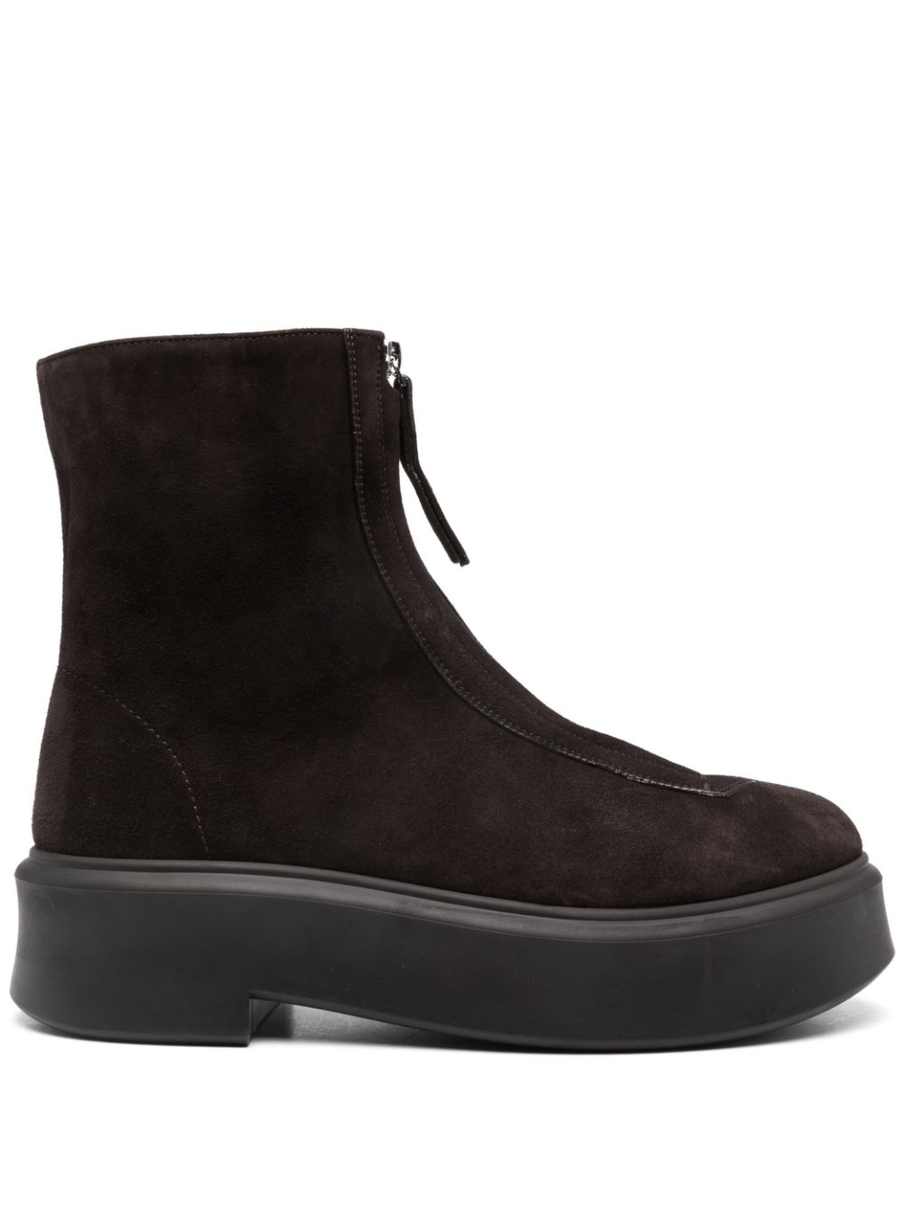 The Row Oversized-Stiefeletten - Braun von The Row