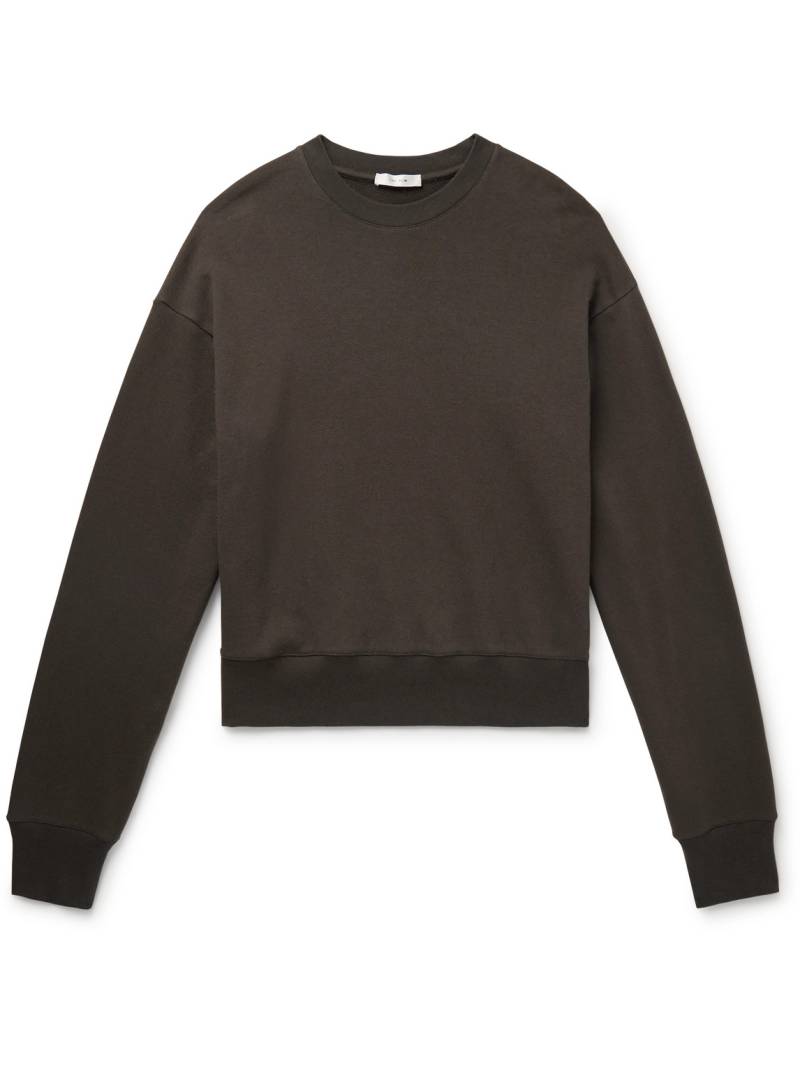 The Row - Saston Cotton and Cashmere-Blend Jersey Sweatshirt - Men - Brown - M von The Row