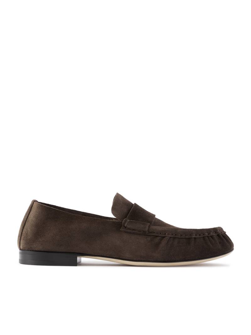 The Row - Suede Loafers - Men - Brown - EU 45 von The Row