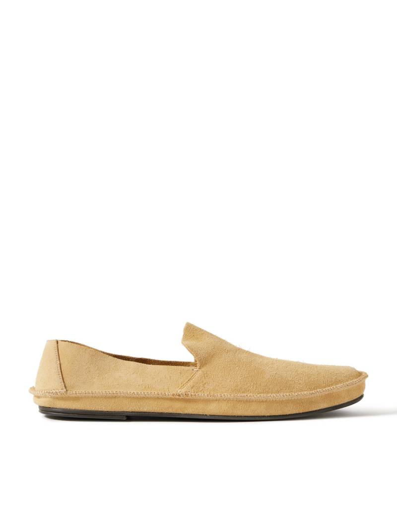 The Row - Tyler Textured-Leather Loafers - Men - Yellow - EU 42 von The Row