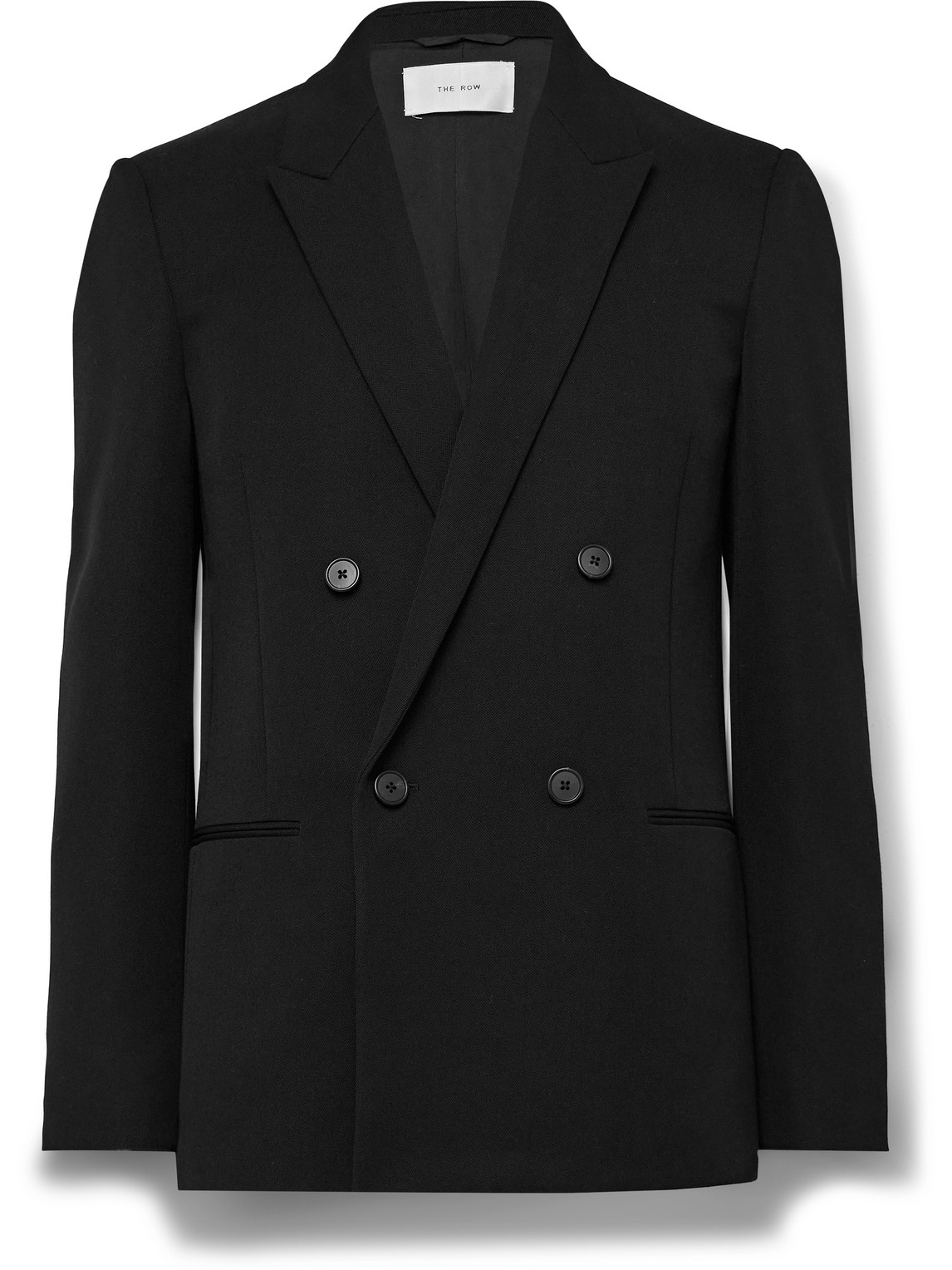 The Row - Wilson Double-Breasted Wool Suit Jacket - Men - Black - UK/US 36 von The Row