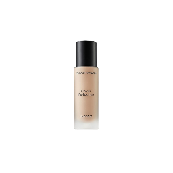 The Saem - Cover Perfection Concealer Foundation SPF40 PA++ - 30ml von The Saem