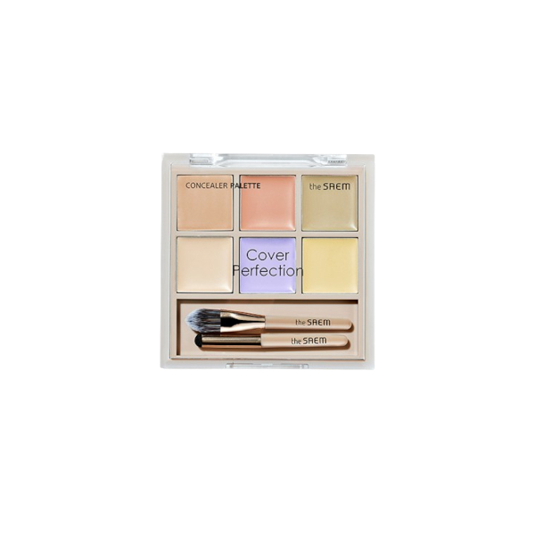 The Saem - Cover Perfection Concealer Palette - 12g - 01 Cover and Correct von The Saem