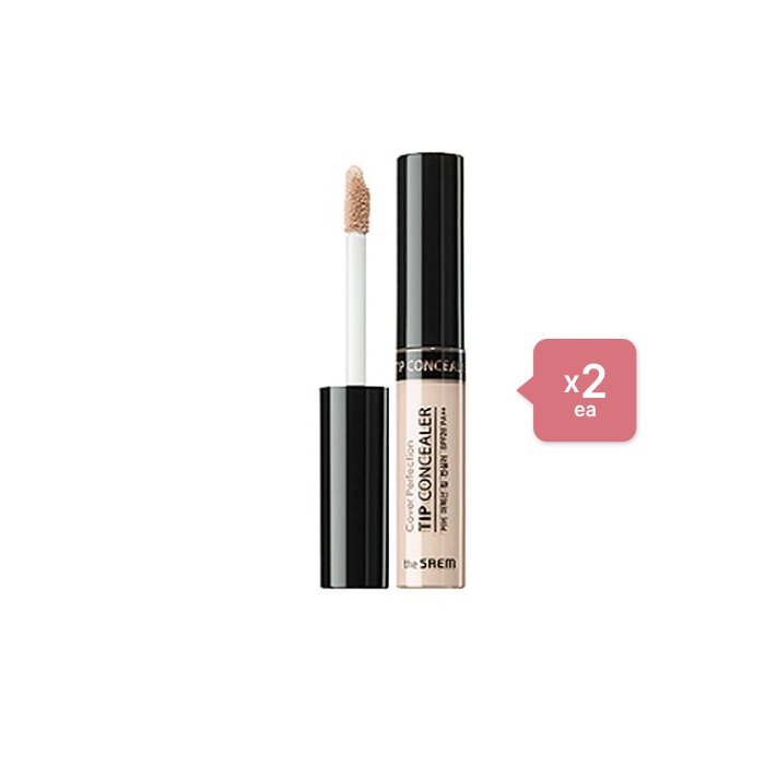 The Saem Cover Perfection Tip Concealer - 0.5 Ice Beige (2ea) Set von The Saem