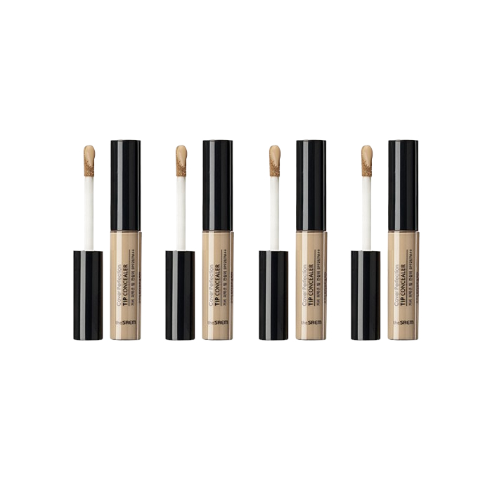 The Saem Cover Perfection Tip Concealer - 02 Rich Beige (4ea) Set von The Saem