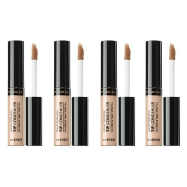 The Saem Cover Perfection Tip Concealer - 1.25 Light Beige (4ea) Set von The Saem