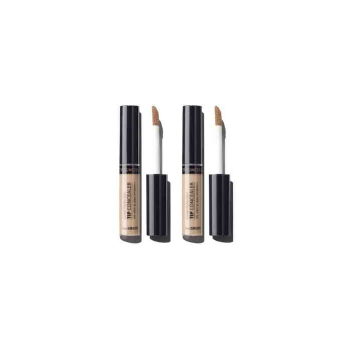 The Saem - Cover Perfection Tip Concealer - 6.5g - Peach Beige (2ea) Set von The Saem
