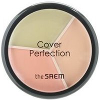 The Saem - Cover Perfection Triple Pot Concealer - 4 Types #01 Correct Beige von The Saem