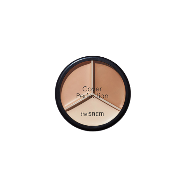 The Saem - Cover Perfection Triple Pot Concealer - 4.5g*3 - 02... von The Saem