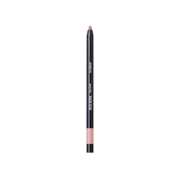 The Saem - Eco Soul Lip Liner - 0.45g - BE01 Soul Beige von The Saem