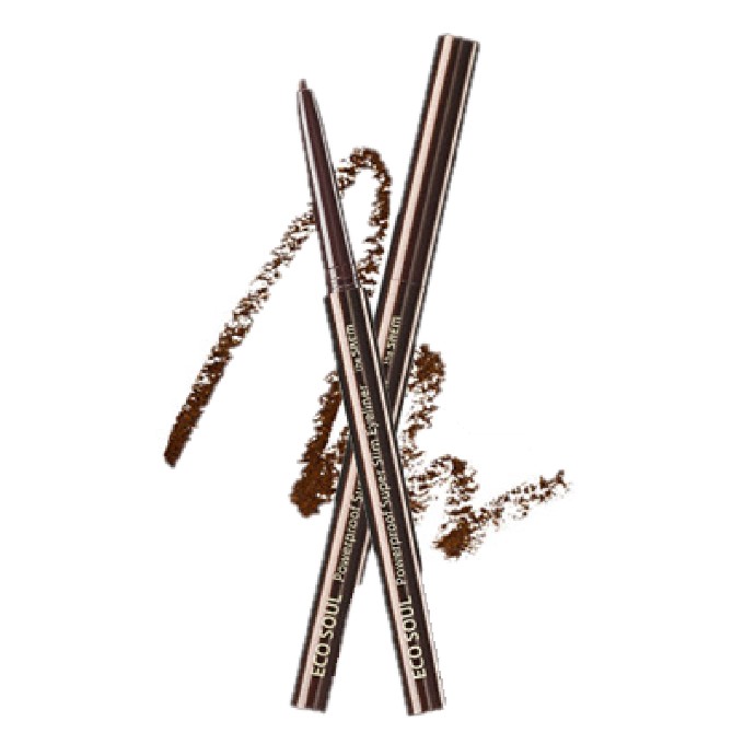 The Saem - Eco Soul Powerproof Super Slim Eyeliner - 0.1g - BR05 Choco Brown von The Saem