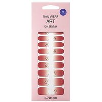 The Saem - Nail Wear Art Gel Sticker - 11 Types #03 Rose Syrup von The Saem