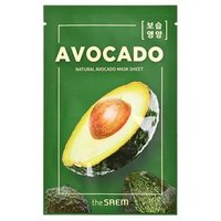 The Saem - Natural Mask Sheet - 25 Types #10 Avocado The Saem - Natural Mask Sheet - 25 Types #10 Avocado von The Saem