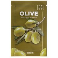 The Saem - Natural Mask Sheet - 25 Types #22 Olive The Saem - Natural Mask Sheet - 25 Types #22 Olive von The Saem